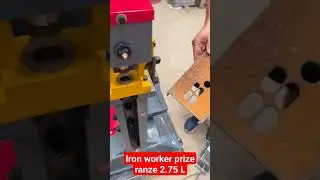 Iron Worker Prize Range 2.75 Lack to 8.50L #ironworker #multicutter #machincalpress #punchingmachine
