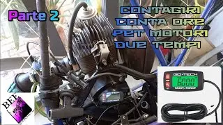 Conta giri digitale parte 2 per paramotore e motori 2 e 4 tempi vediamo il settaggio semplice ..