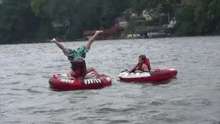 Tubing on Lake Shafer at Laureen & Randy Douglass Produced by Erick F Dircks