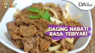 Teriyaki dengan Daging vegetarian | Daging Nabati Rasa Teriyaki