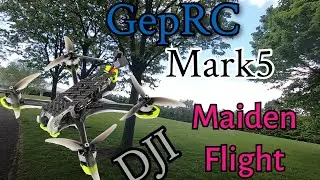 GEPRC MARK 5 HD Maiden Flight DJI