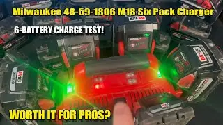 Milwaukee M18 Six Pack Charger Review | 6-Bay Sequential Charging Test &ndash; Worth It?