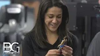 Bayley is presented with her first action figure: WWE Breaking Ground, only on WWE Network