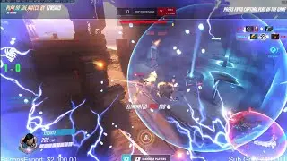 POTG! YZNSA INSANE NANO PHARAH GAMEPLAY OVERWATCH SEASON 27 TOP 500