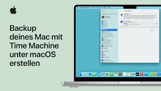 So erstellst du ein Backup deines Mac mit Time Machine | Apple Support