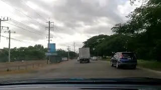 Driving into Spanish Town From Manley Highway Spanish Town St Catherine Jamaica