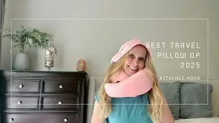 FlyHugz&reg; 2.0 Hooded Travel Pillow | Memory Foam Comfort for Flights & Road Trips