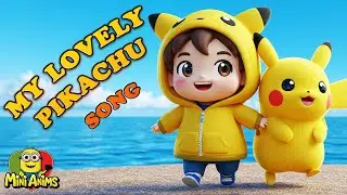 My Lovely Pikachu 🌟🎶| Happy Kids Dance Song with Cute Pikachu & Boy | Fun Nursery Rhyme for Children