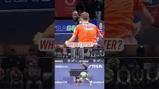 Choose your 𝙁𝙇𝘼⚡️𝙃 Forehand - Quadri Aruna 🆚 Mihai Bobocica #UTT2024 #UTT #TableTennis