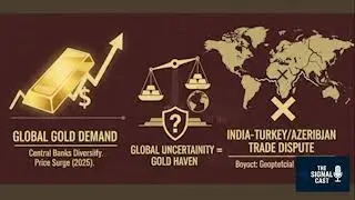 Gold Prices Soar in 2025: Global Demand & India&ndash;Turkey Trade Rift Explained