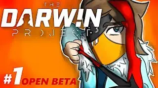 MY FIRST WIN! | The Darwin Project (Open Beta) New Battle Royale game (Low Gravity gameplay)