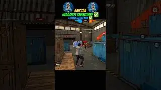Raistar Headshot 🗣️Settings ⚙️And Sensitivity ✅ FreeFire 📲 #freefire #x1freefire #shorts #raistar