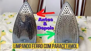 COMO LIMPAR O SEU FERRO DE PASSAR ROUPAS ANTIADERENTE USANDO PARACETAMOL - FACIL E SEM ARRANHAR