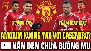Tin MU Trưa 27/12: AMORIM XUỐNG TAY VỚI CASEMIRO? KHI VẬN ĐEN CHƯA BUÔNG MU