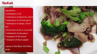 Burping Seabass by Dik Dik - Tefal Home Chef Smart Pro IH Multicooker