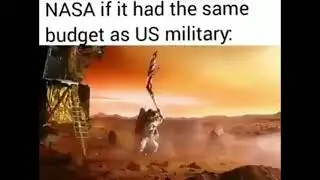 If NASA had the US Military budget