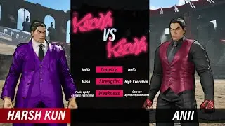 TEKKEN 8 | Harsh Kun Vs ANII High-Level Kazuya Matches
