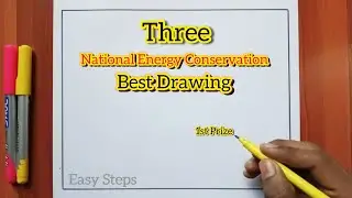 Energy Conservation Day Drawings / Save Energy Save Life Drawing / Easy Drawings