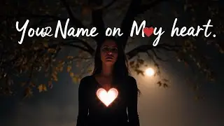 I Wrote Your Name on My Heart | Best Song of 2025 | English Song Lyrics | Official audio |
