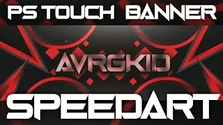 PS Touch Abstract Banner SpeedArt #2