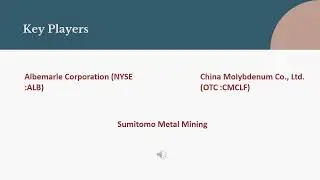 Battery Metals Market Analysis and Precise Outlook Forecast 2027 | Industry Data Analytics | IDA