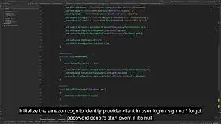 Setup global variables for user account