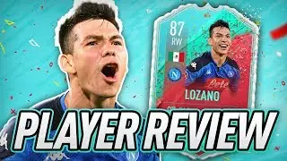 FUTMAS UPGRADE! 😅 87 FUT BIRTHDAY LOZANO PLAYER REVIEW! - FIFA 20 Ultimate Team