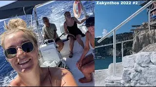 vakantie naar Zakynthos! bootje huren, cameo island & midgetgolf! Deel 2 🌞🌴