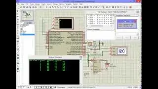 Real Time Clock DS1307 using I2C protocol + AVR microcontroller