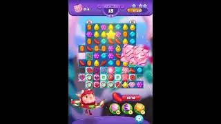 Candy Crush Friends Saga Level 2718 Get 3 Stars , 23 Moves Completed