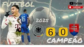 ALEMANHA GOLEIA ESLOV&Aacute;QUIA E CARIMBA O PASSAPORTE RUMO &Agrave; COPA! ⚽