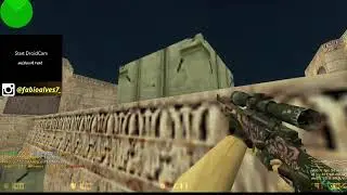 18/3 DE AWP SEM MIRA NO CS 1.6 2025 😱🔥 | FLICKS IMPOSS&Iacute;VEIS E MUITO REFLEXO! 💀