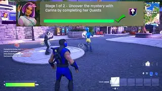 How to EASILY Uncover the mystery with Carina by completing her Quests in Fortnite locations Quest!