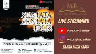 [LIVE] Ustadz Nursamsul Qamar, Lc حفظه الله - SENJATA-SENJATA IBLIS