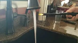 Flammable gas in my water