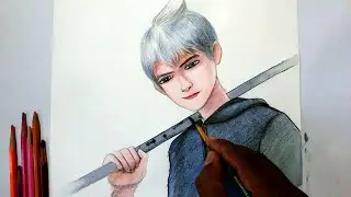 how to draw jack frost from the rise of the guardians
