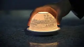 Bernardaud Porcelain Votivelights - Paris Monuments