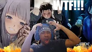 Re:Zero Аниме и Манга TikTok Edits Подборка №1 РЕАКЦИЯ!!!