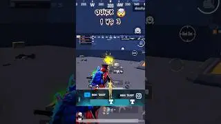 1v3  💥 #shorts #youtubeshorts #gaming#gameplay #bgmi#trending