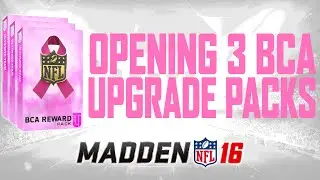 Madden 16 Ultimate Team - Opening 3 BCA UPGRADE PACKS! | All Golds? ELITE?