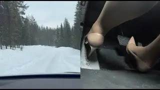 Driving in Louboutin Kate's