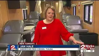 Tulsa Red Cross adds new bloodmobile to fleet