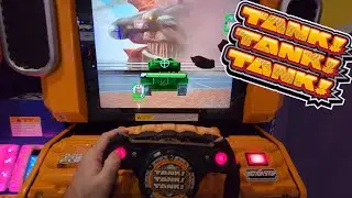 Playing a Tank! Tank! Tank! Arcade Machine! | Arcade Cabinet Gameplay