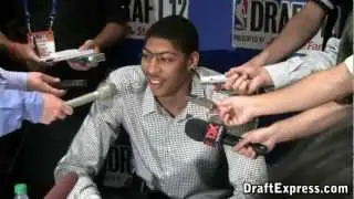 Anthony Davis 2012 NBA Draft Media Day - DraftExpress