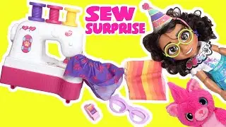 Little Live Pets Scruff a Luvs Sew Surprise with Disney Encanto Mirabel and Isabela Dolls