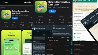 Believe Commodities- Loan Cash Review Real Or Fake// believe Commodities loan app repayment nahi
