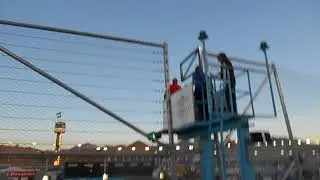 Start 2018 Phoenix IndyCar Grand Prix - front row start finish line!