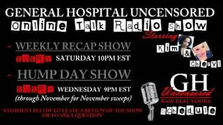 RECAP SHOW SATURDAY 11/15/14 - GH Uncensored Talk Radio