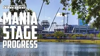 News On WrestleMania 33 Stage Construction Progress (VIDEO)