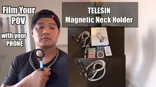 TELESIN smartphone MAGNETIC NECK HOLDER Affordable ( my Personal Experience using it )